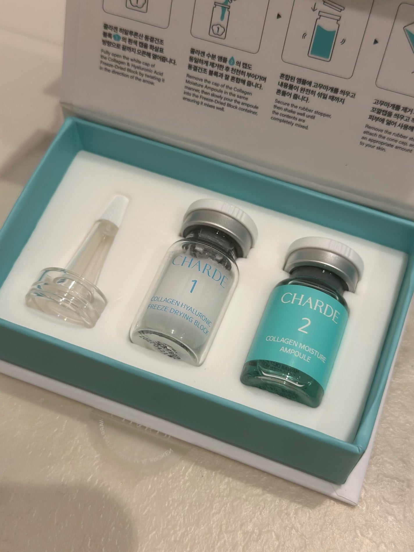 Homi on LIPS 「最近のお気に入りスキンケア🤍シャルドのクラウドアンプル☁️1w..」(1枚目)