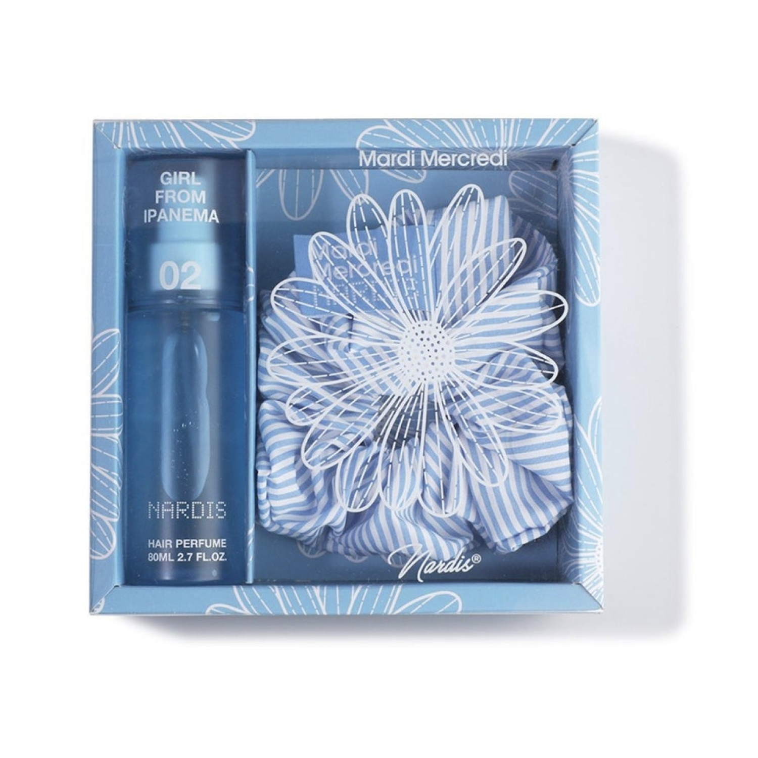 Nardis Nardis　パフュームヘアミスト02GIRL FROM IPANEMA セット（シュシュ1個入り）