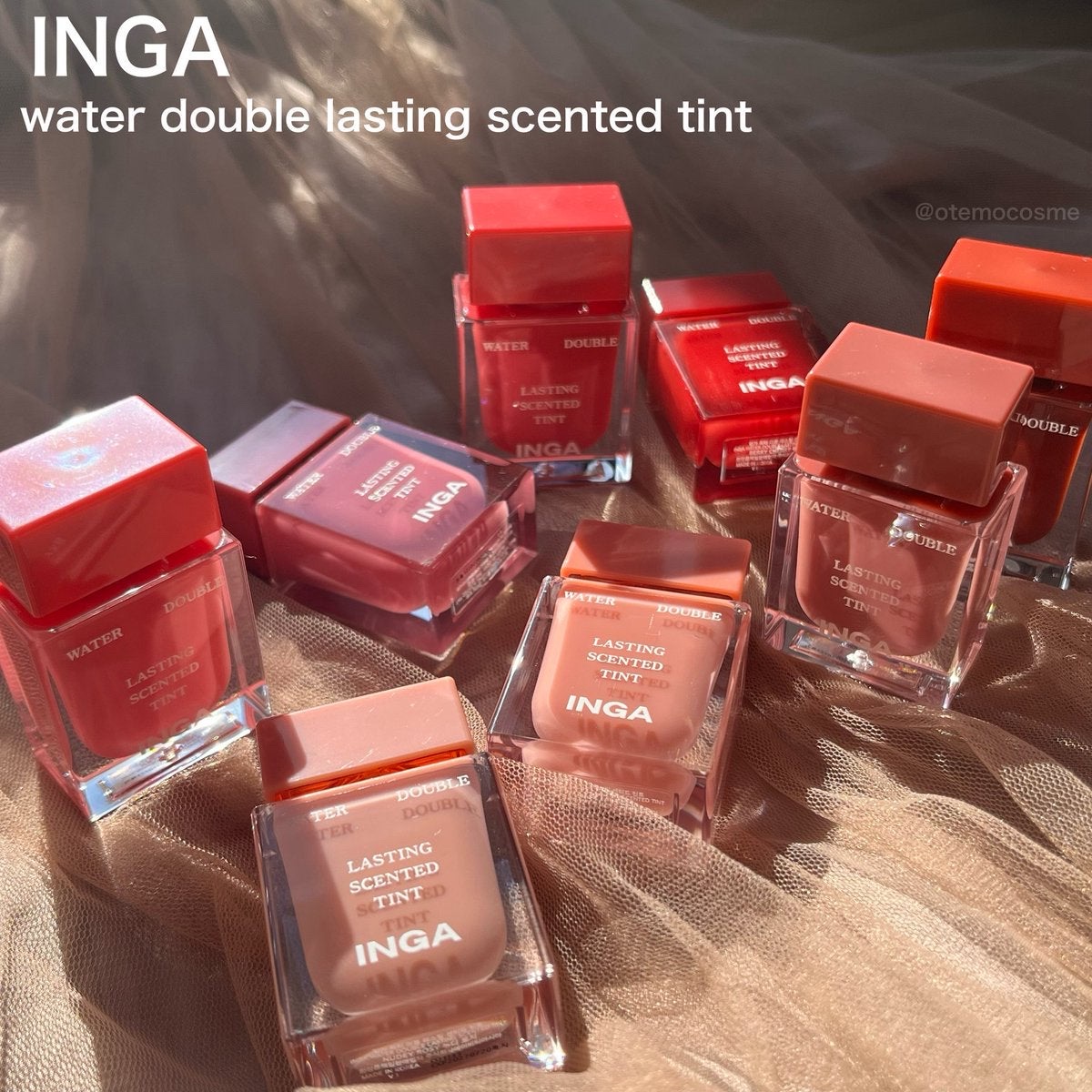 ウォーターダブルラスティングセンティッドティント/INGA/リップティントを使ったクチコミ（1枚目）