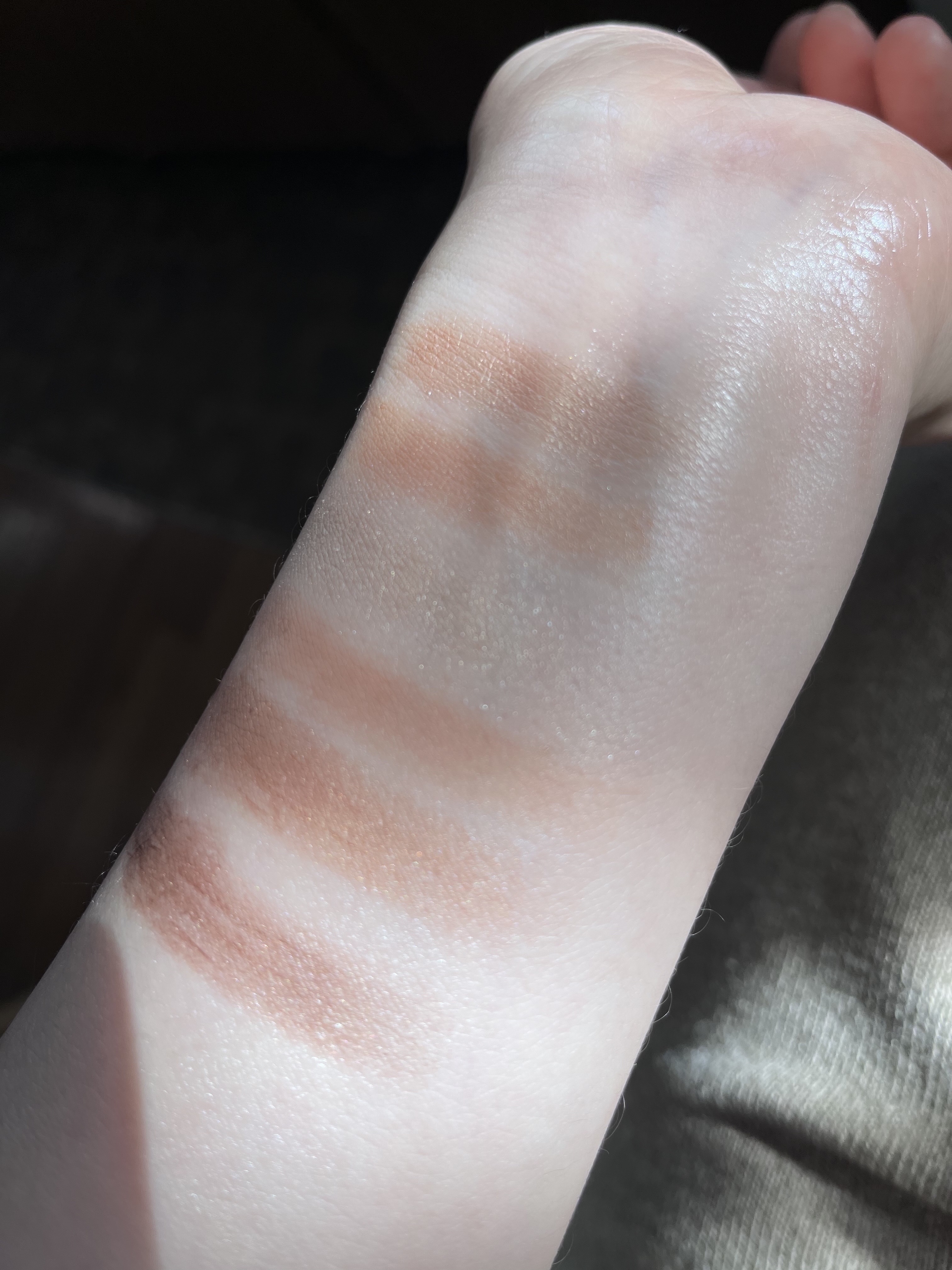 6色アイシャドウパレット/and us/アイシャドウパレットを使ったクチコミ（2枚目）