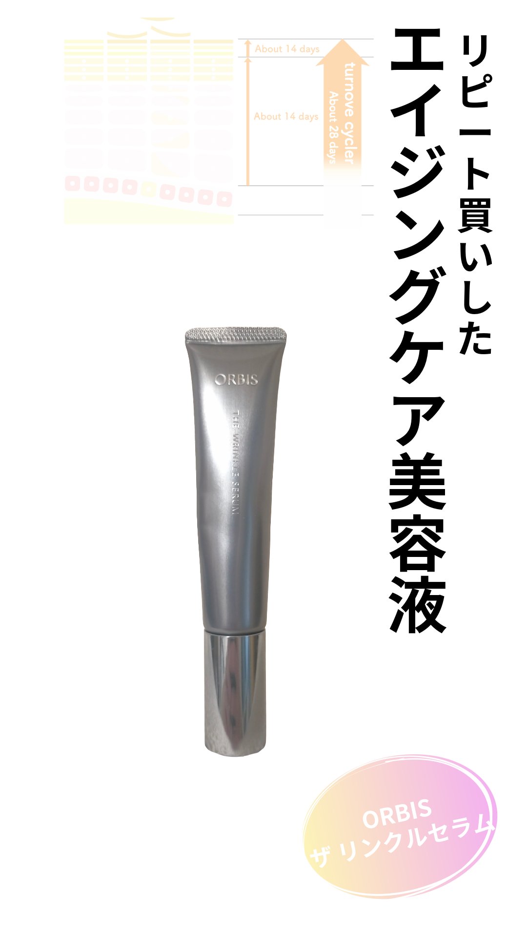 30代後半になってからの悩み
口元目元のシワ
横顔のタルミ
いつの間にか出来たほうれい線
ゴルゴ線
マリオネットライン
ホームケアでできるだけこれ以上増やさない様に心がけてます。
今回冬になって使い始めたものがオルビスのザ リンクルセラム。