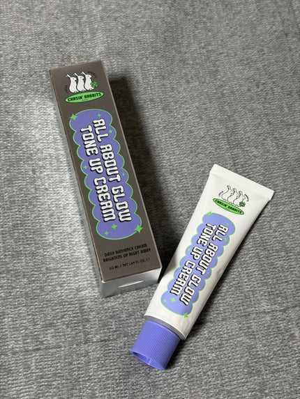 オールアバウトグロウトーンアップクリーム 50mL/CHASIN'RABBITS/化粧下地を使ったクチコミ(1枚目)