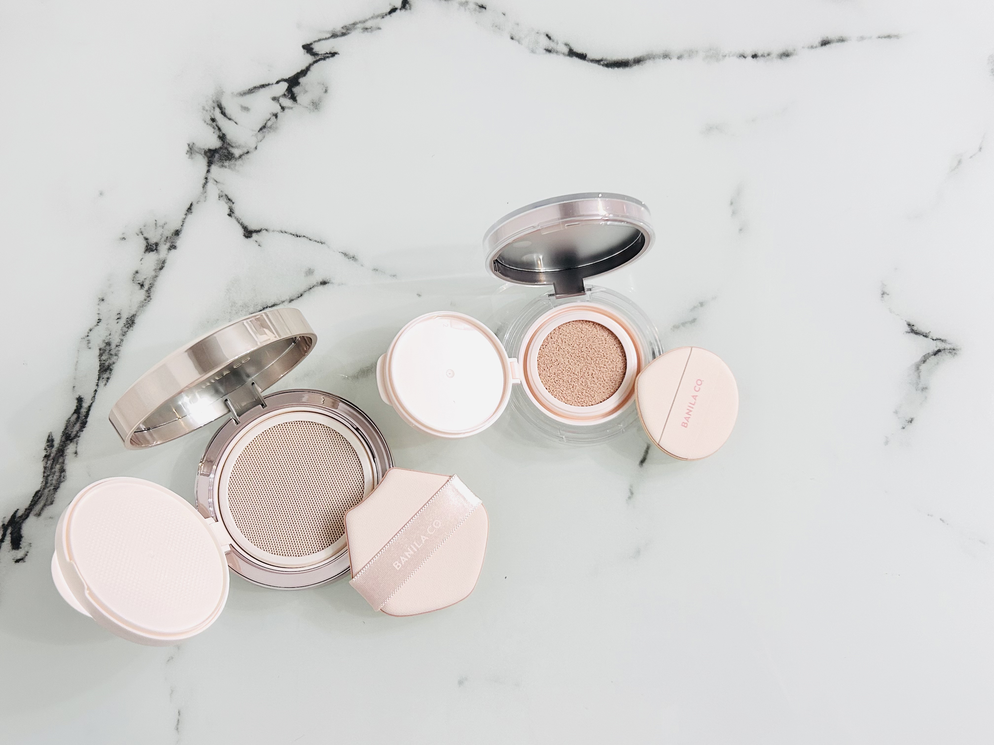 バニラコ エッセンス スキン ピンククッション/BANILA CO/クッションファンデーションを使ったクチコミ（2枚目）