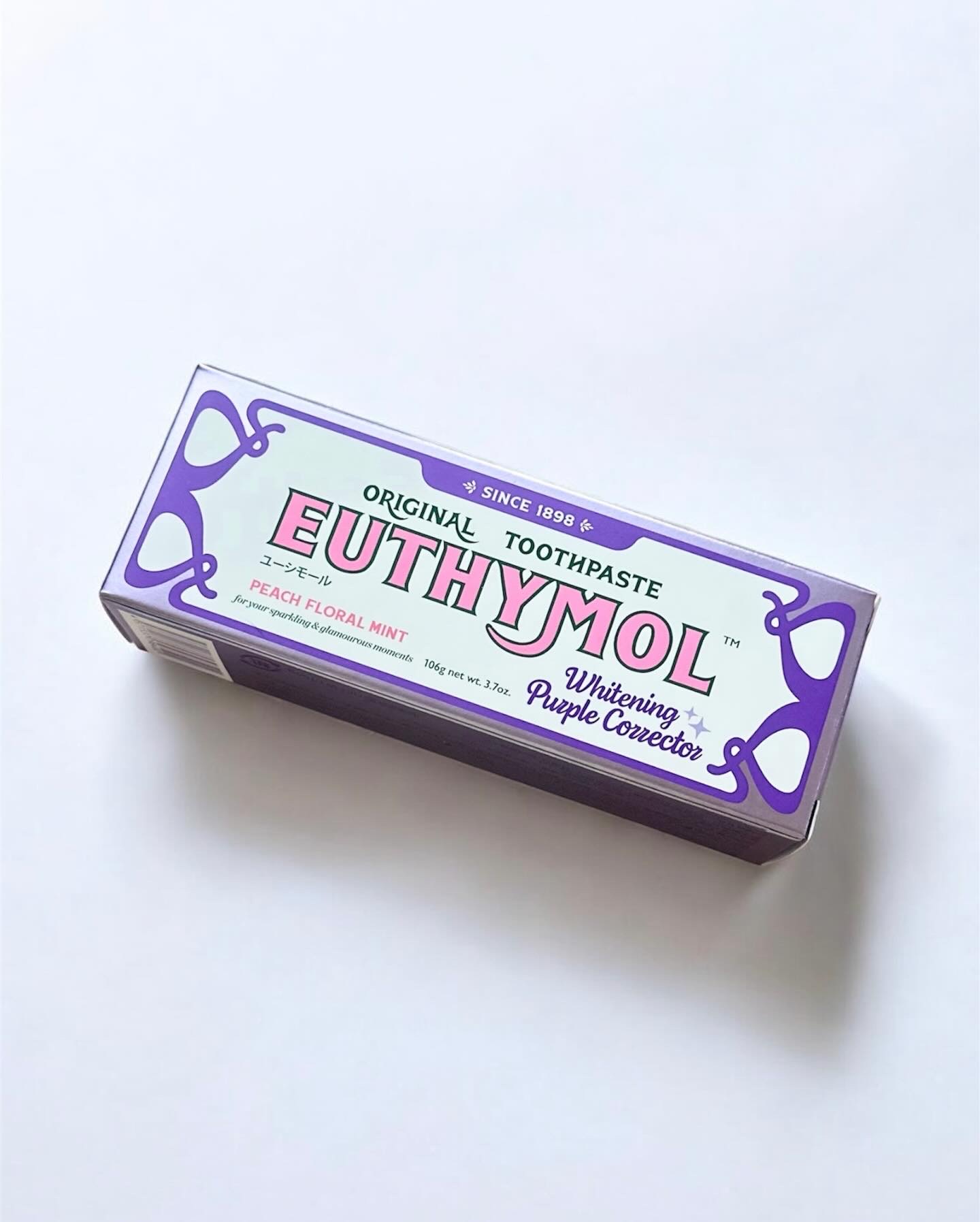 ホワイトパープル歯みがき ピーチフローラルミントの香り/EUTHYMOL/歯磨き粉を使ったクチコミ（3枚目）