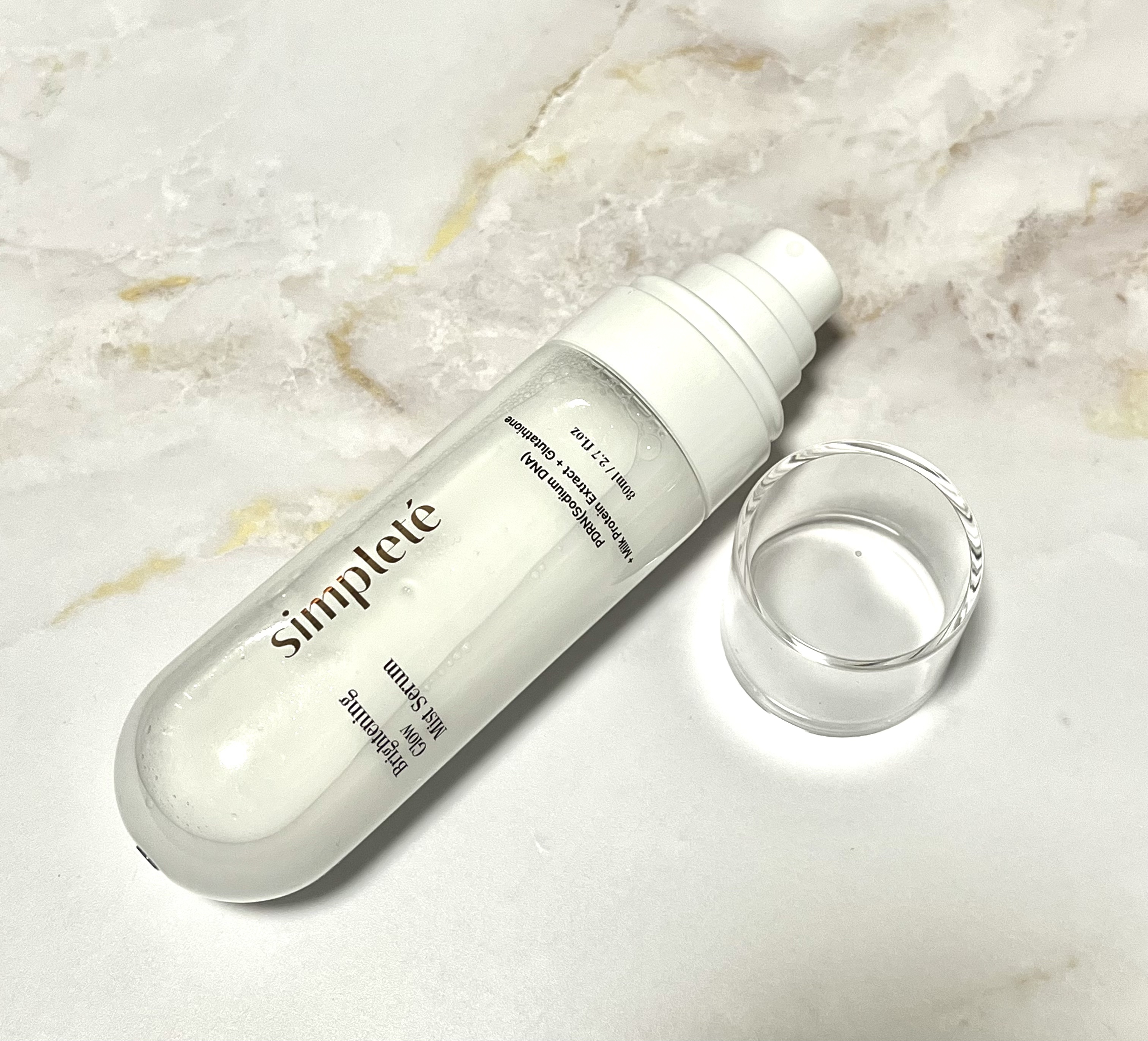 ブライトニング グロウ ミストセラム/Simplete/ミスト状化粧水を使ったクチコミ（1枚目）