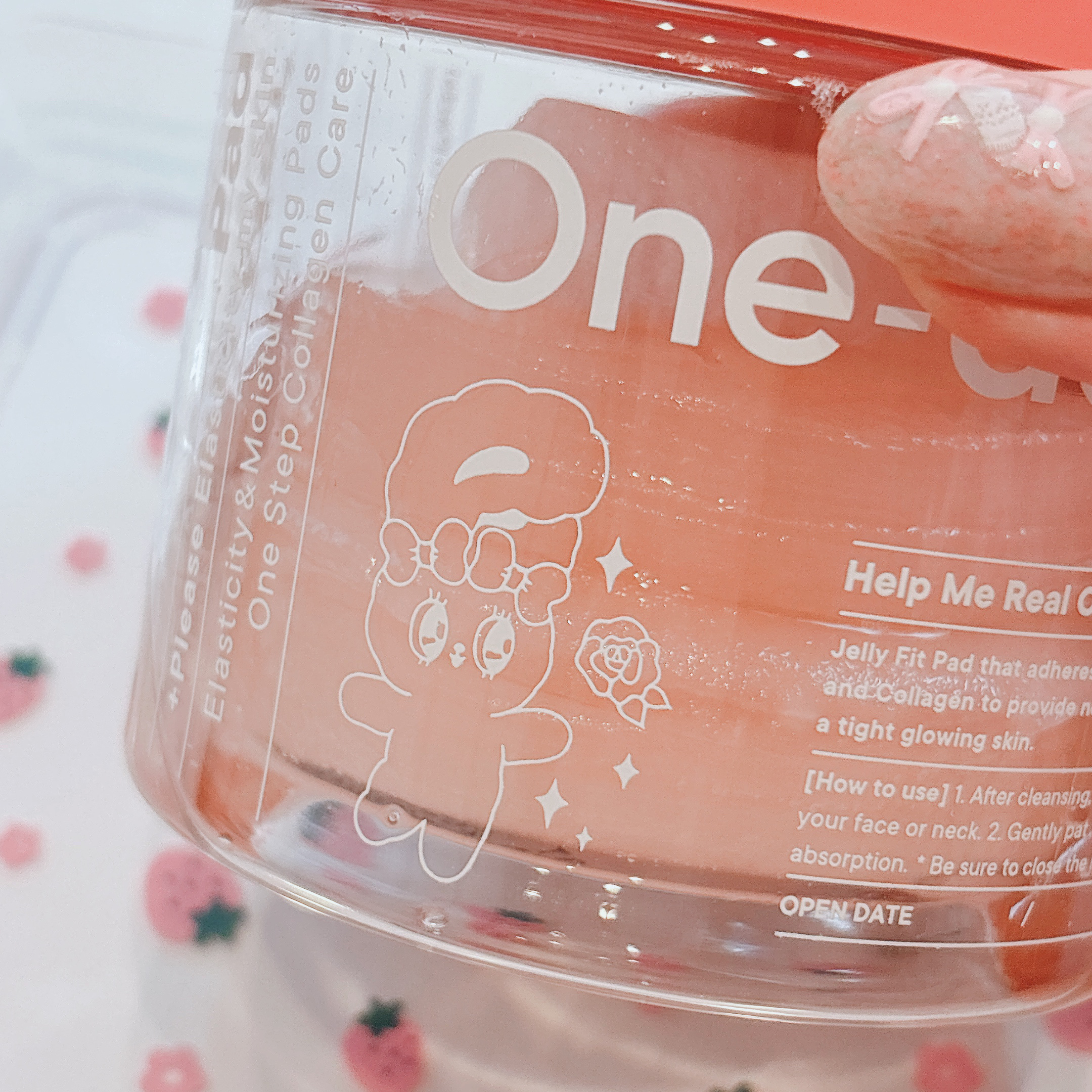 ヘルプミー! リアルコラーゲンパッド/One-day's you/トナーパッドを使ったクチコミ（2枚目）