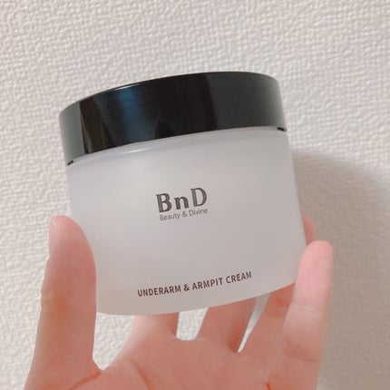 BnDアンダーアームクリーム(ボディクリーム)/BnD/デリケートゾーンケアを使ったクチコミ(2枚目)