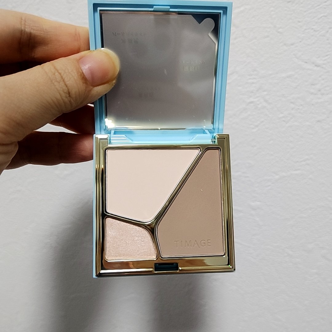 ハイライト・シェーディングパレットミニセット/TIMAGE/メイクアップキットを使ったクチコミ（2枚目）