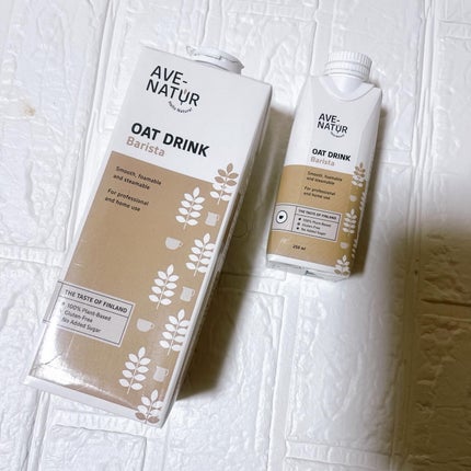 オーツミルク/AVE-NATUR/オーツ・アーモンドミルクを使ったクチコミ(2枚目)