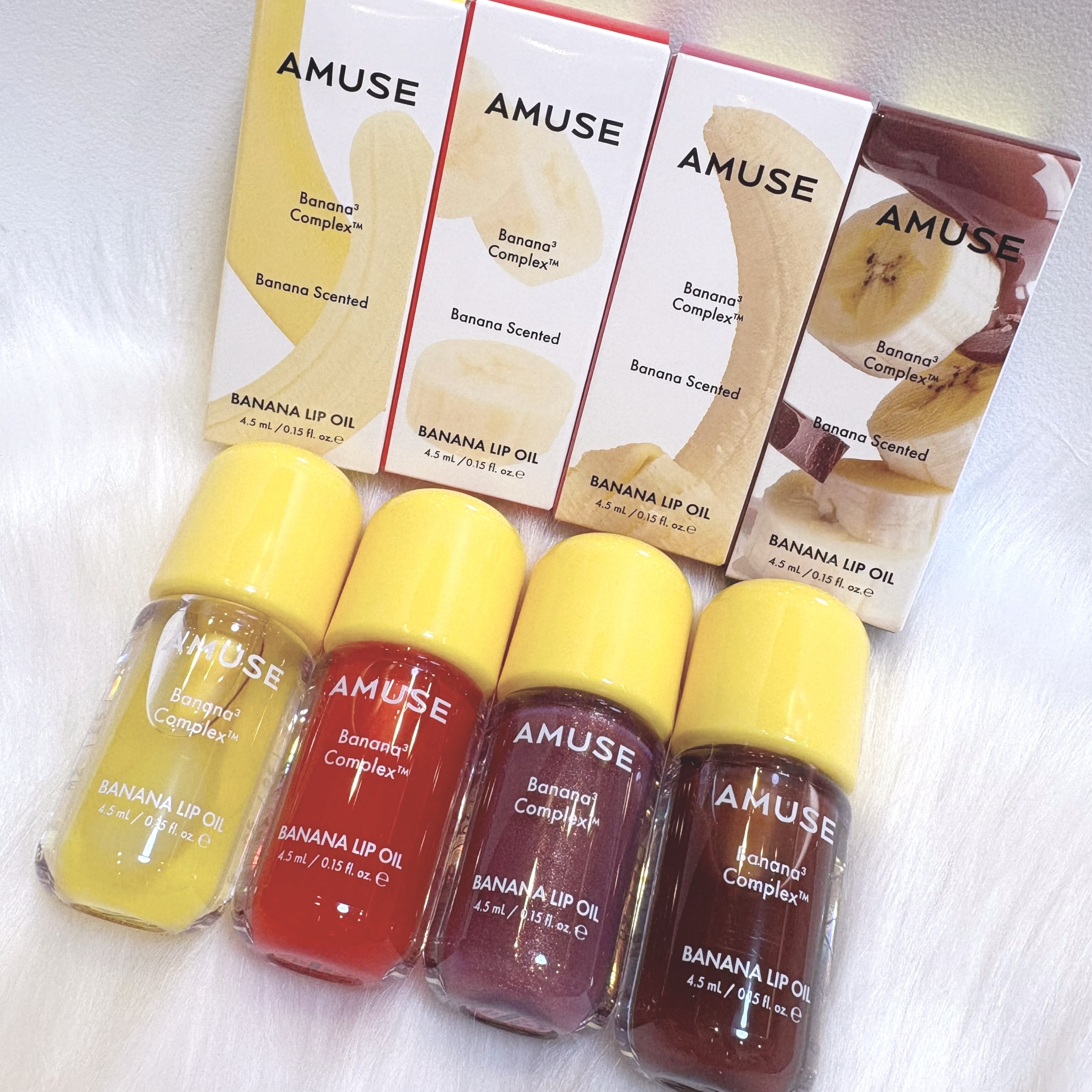 ♡.*･ﾟ┈┈┈┈┈┈┈┈┈┈┈┈┈┈┈ﾟ･*.♡

#PR 

AMUSE アミューズ

🍌バナナリップオイル
02バナナ
05クランベリーポップ
06ローズソルベ
カカオミルク

♡.*･ﾟ┈┈┈┈┈┈┈┈┈┈┈┈┈┈┈ﾟ･*.♡

