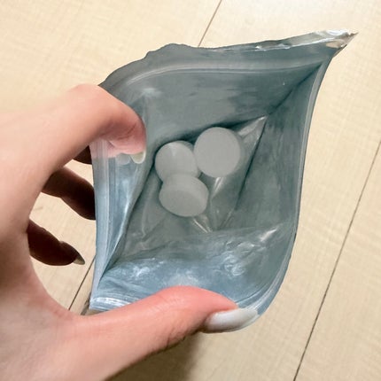 無印良品 おやすみ前の薬用重炭酸タブレットのクチコミ「
皆様こんばんはʕ๑•ɷ•๑ʔ
毎回ですが不定期投稿続きとなります……
お手隙の際ご覧頂けると.....」(3枚目)