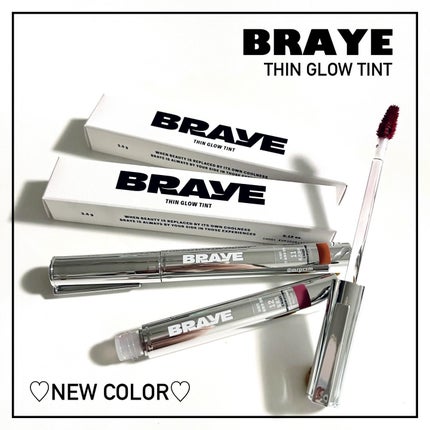 THIN GLOW TINT/BRAYE/口紅を使ったクチコミ(1枚目)