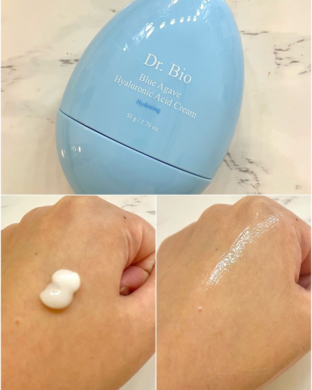 ブルーアガベヒアルロン酸クリーム/Dr.Bio/フェイスクリームを使ったクチコミ（2枚目）