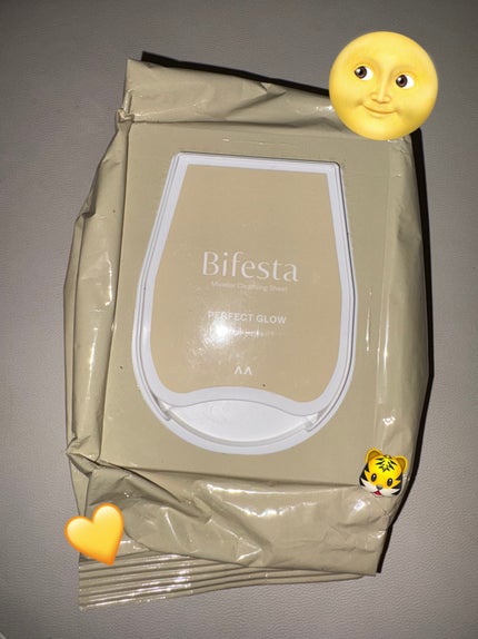 ミセラークレンジングシート パーフェクトグロウ/ビフェスタ/クレンジングシートを使ったクチコミ(1枚目)