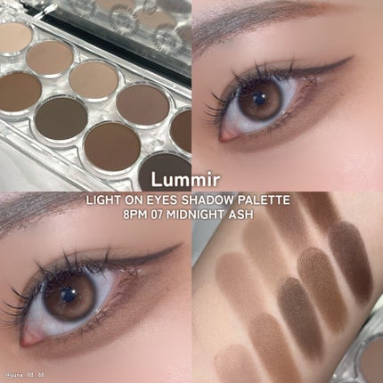 ライトオンアイズシャドウパレット/ルミル/アイシャドウパレットを使ったクチコミ(5枚目)