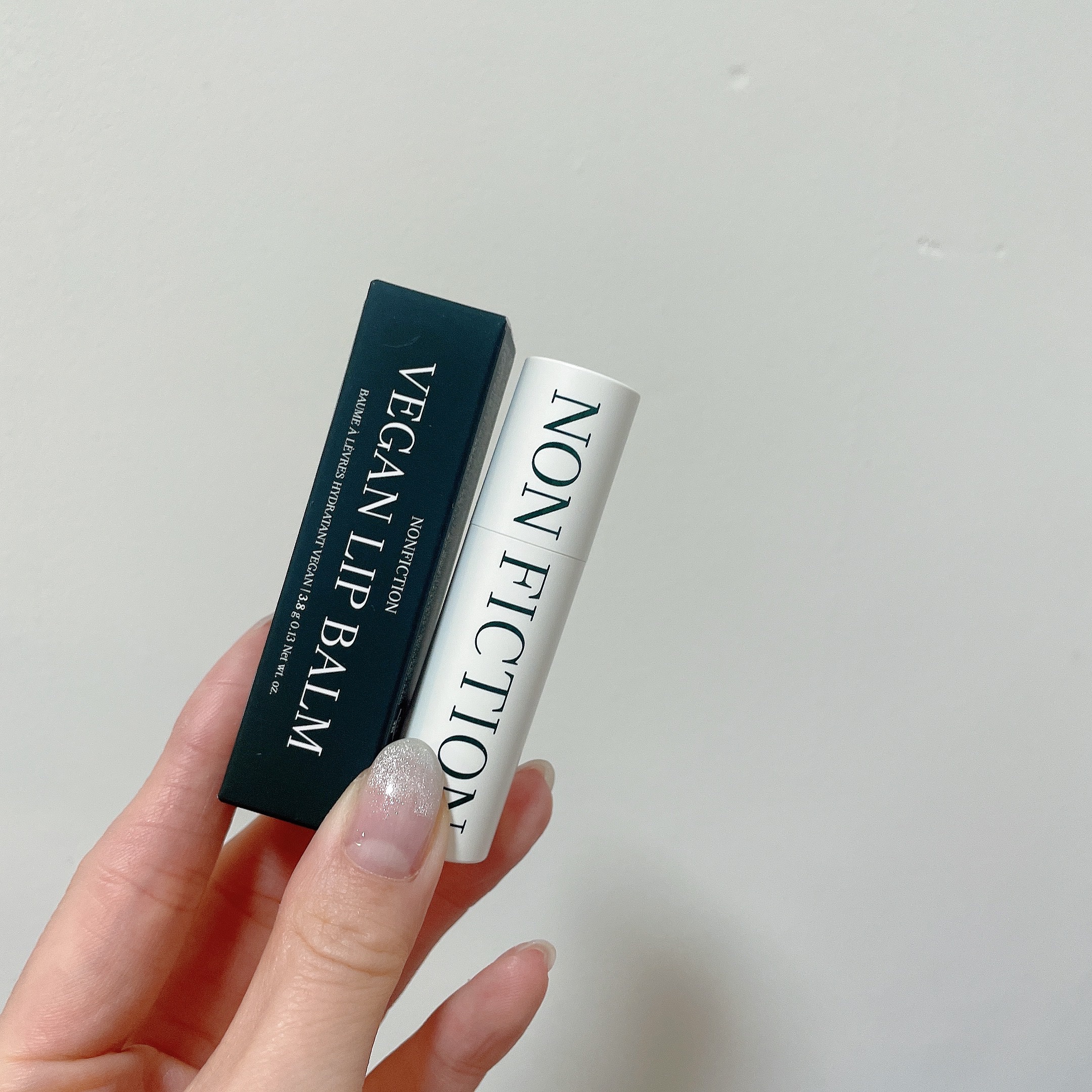 NONFICTION	 モイスチャーライジングヴィーガンリップバームのクチコミ「モイスチャーライジングヴィーガンリップバームに星4個の評価をつけました..」（1枚目）