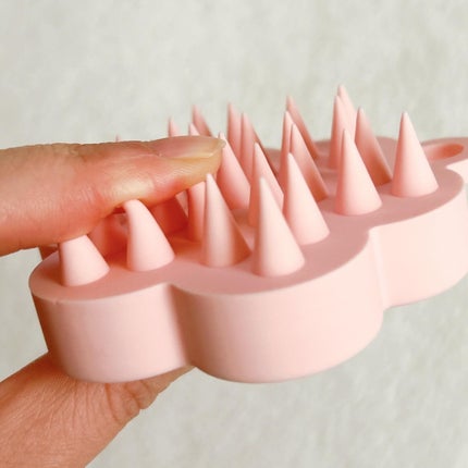 リノン スカルプクレンズブラシ ピンク/Linon/スカルプブラシの画像