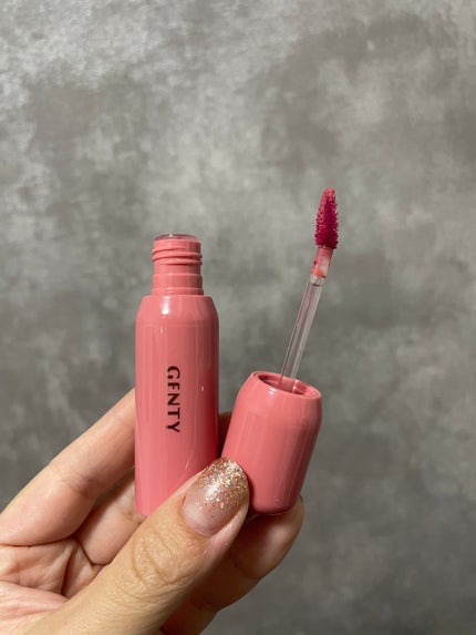 ジェンティー モチュルンリップティント/GENTY/リップティントを使ったクチコミ(2枚目)