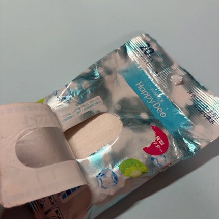 ハッピーデオ フェイスシート リフレッシュミント/マンダム/フェイスシートを使ったクチコミ(2枚目)