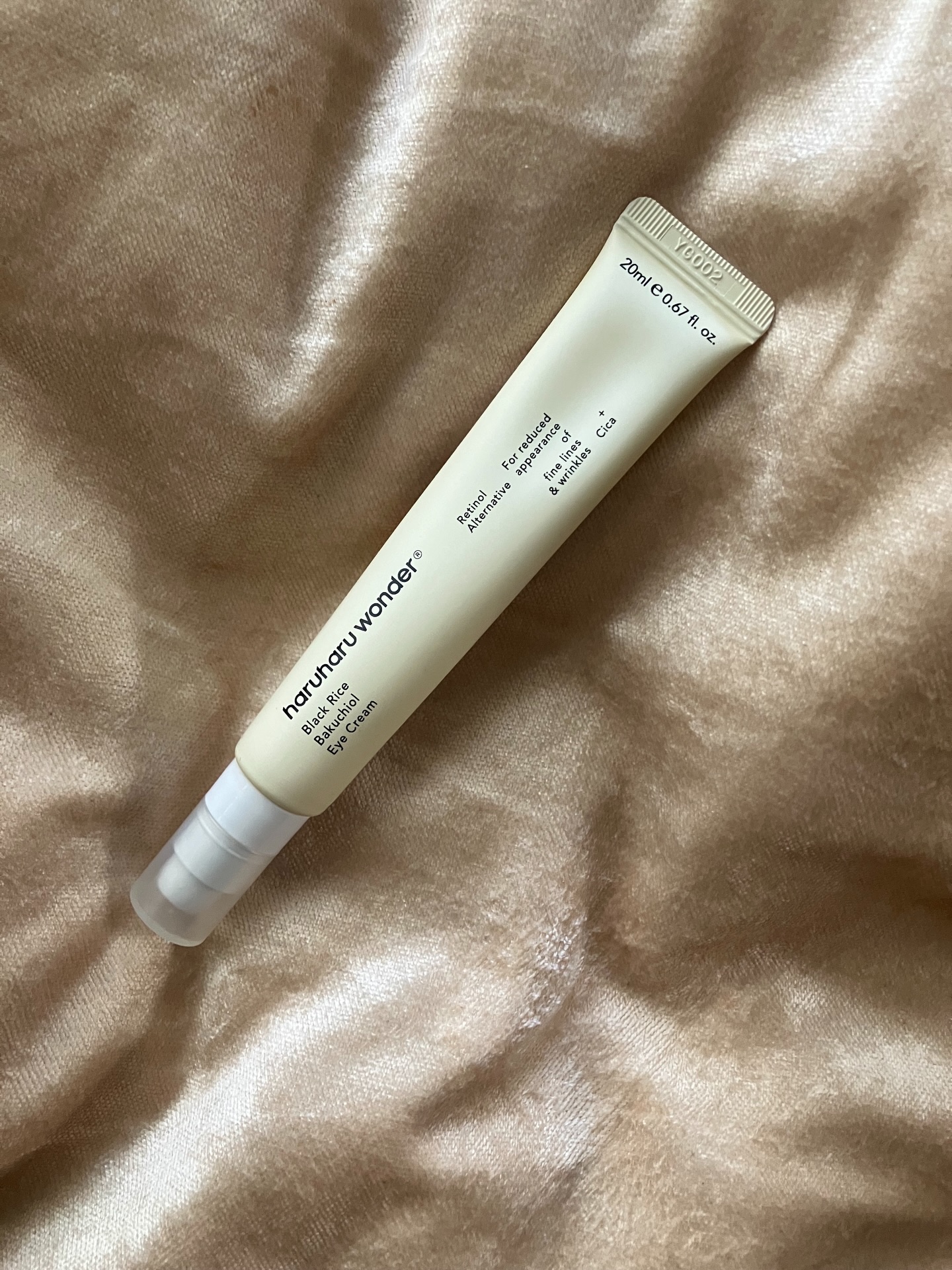 ブラックライスバクチオールアイクリーム/haruharu wonder/アイケア・アイクリームを使ったクチコミ（1枚目）
