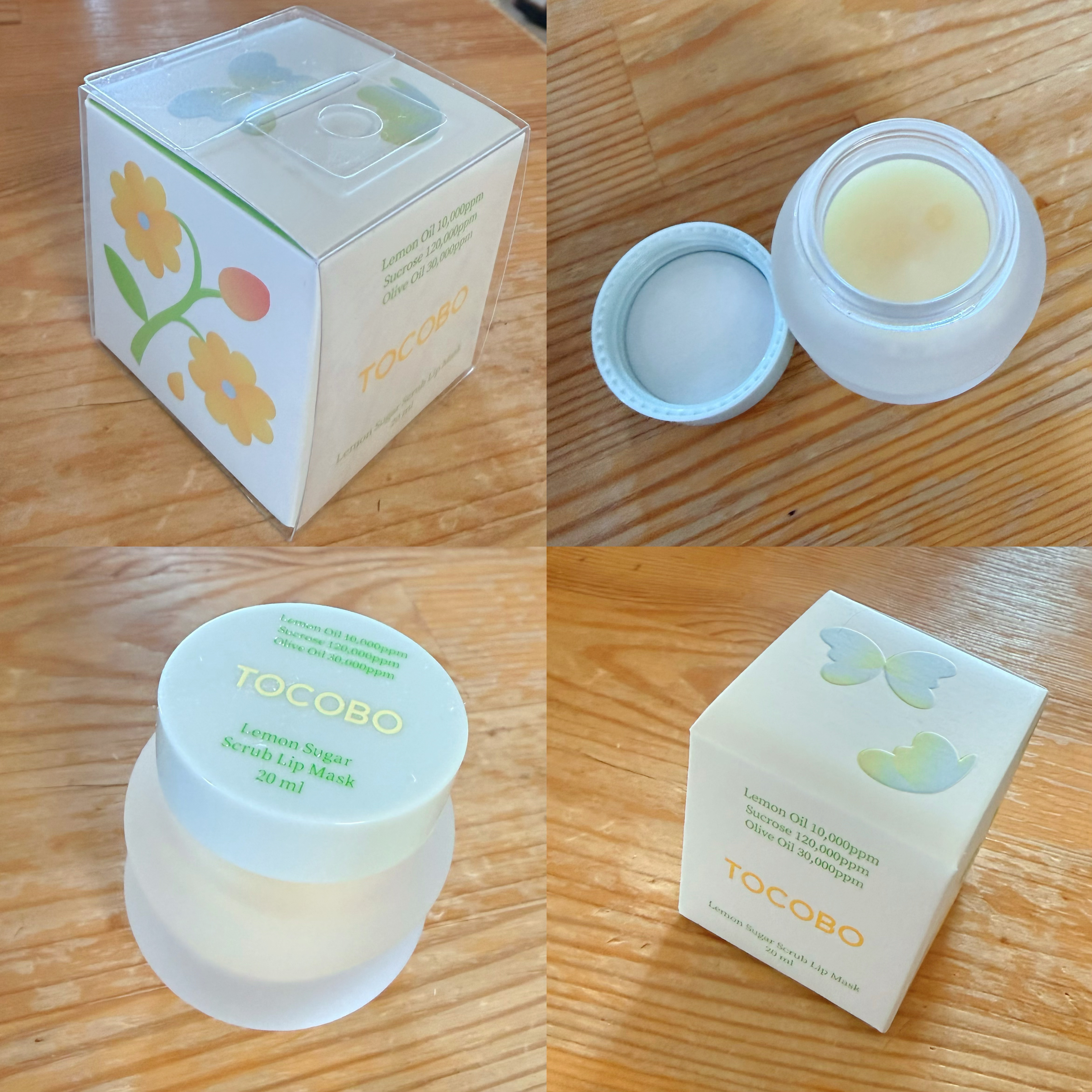 TOCOBO
レモンシュガースクラブリップマスク

#gifted #むーんぱわーさろん 
#TOCOBO さんのリップスクラブ🍋をいただきました！

〈使用感〉
☑︎シュガースクラブ入りだけどザラザラ感は少ない✨
☑︎優しく角質ケアでき