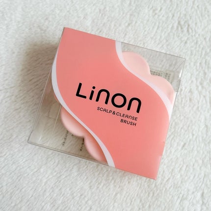 リノン スカルプクレンズブラシ ピンク/Linon/スカルプブラシの画像