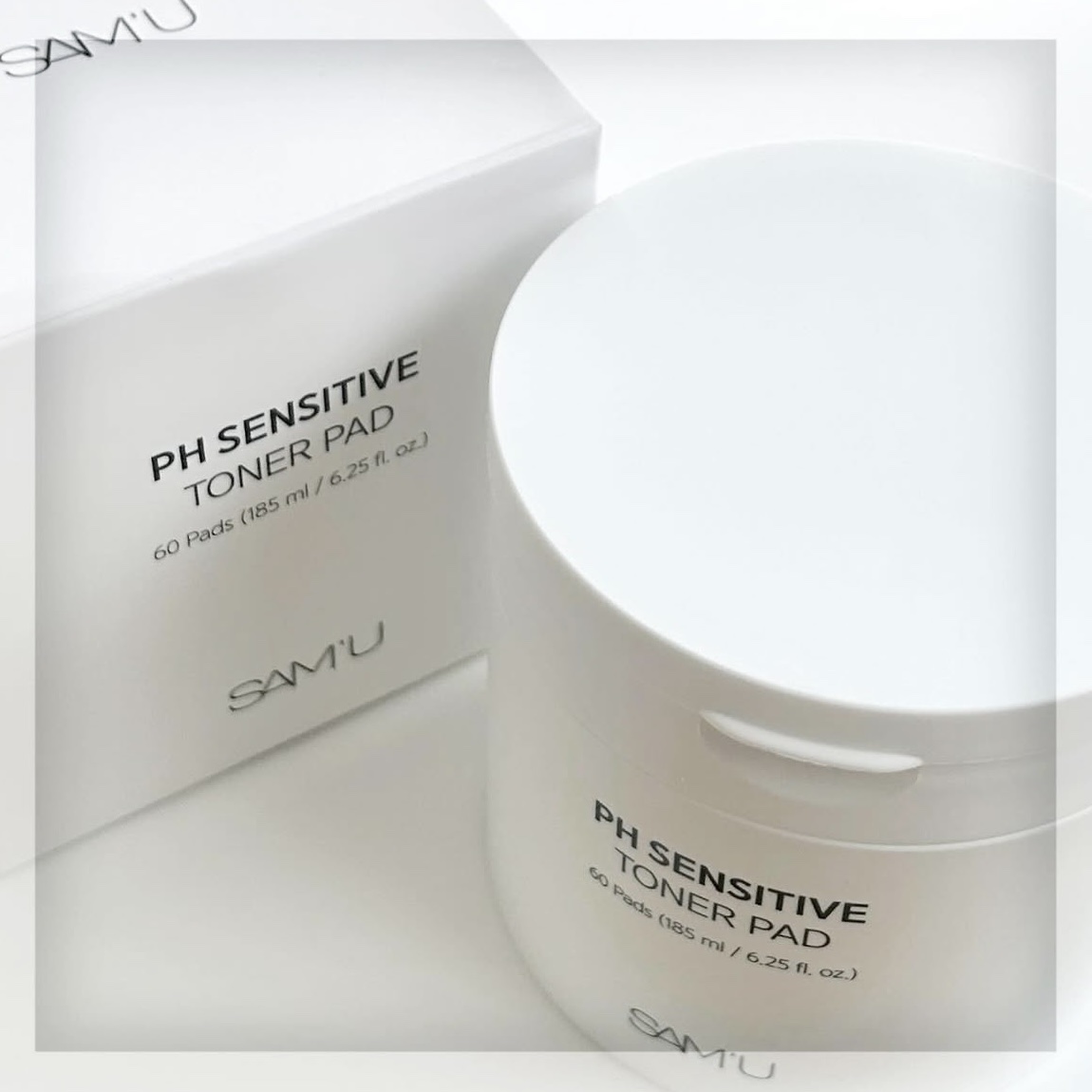 ⋆⸜SAM'Uアンバサダー⸝⋆

𓍯PHセンシティブトナーパッド⌇SAM'U

エッセンスをまるごと1本！
185mlの大容量エッセンスでうるおい＆栄養ケア𓂃🤍✨

☑︎5重ヒアルロン酸
☑︎復活草
☑︎パンテノール/アラントイン

