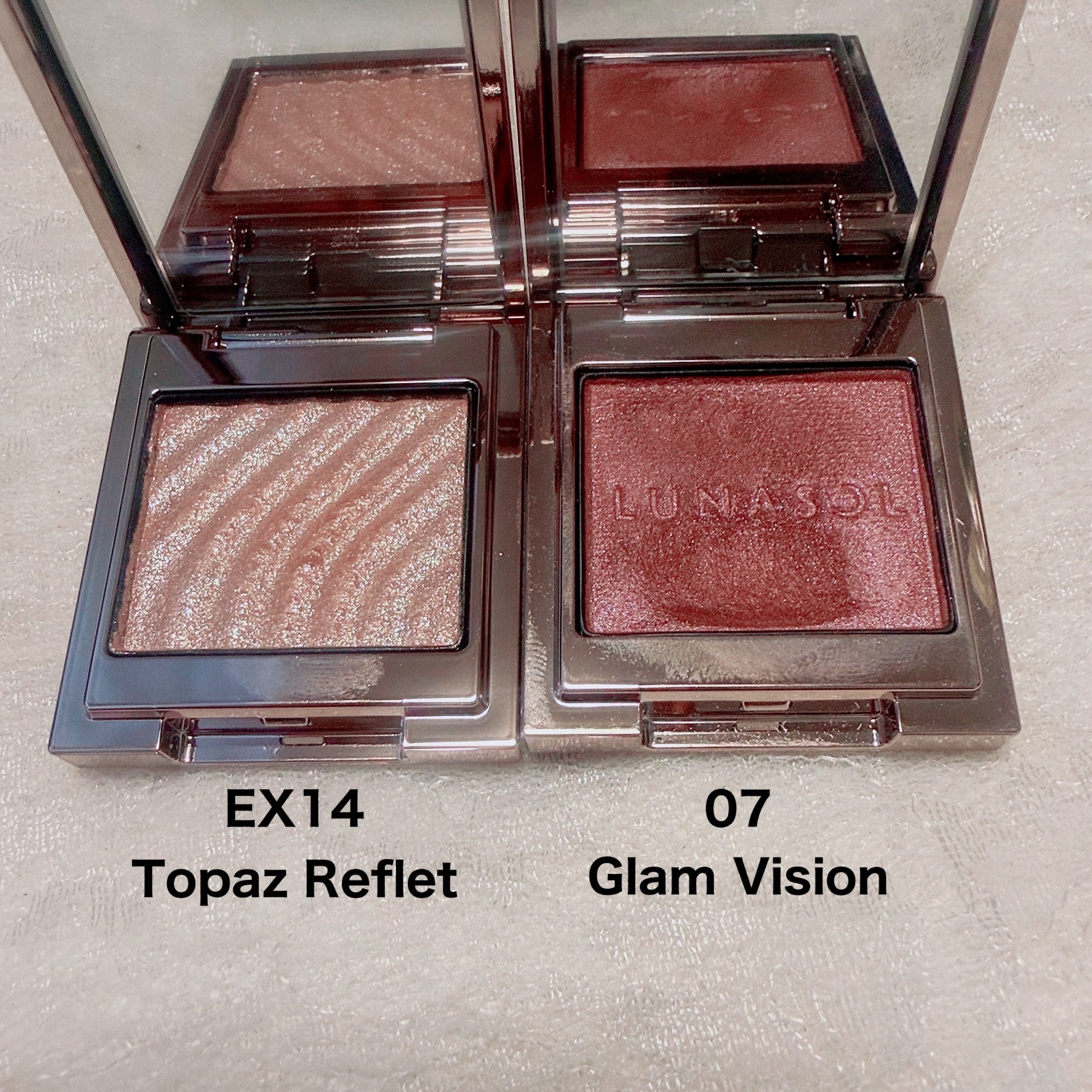 ルナソル モノアイカラーレーション/LUNASOL/単色アイシャドウを使ったクチコミ（2枚目）