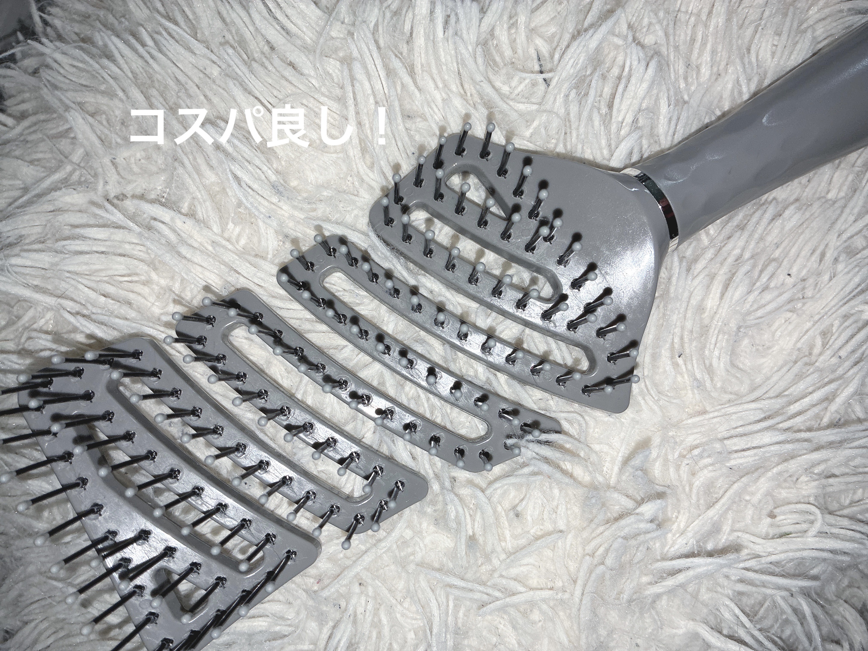 乾きやすいブローブラシ/DAISO/ヘアブラシを使ったクチコミ（1枚目）