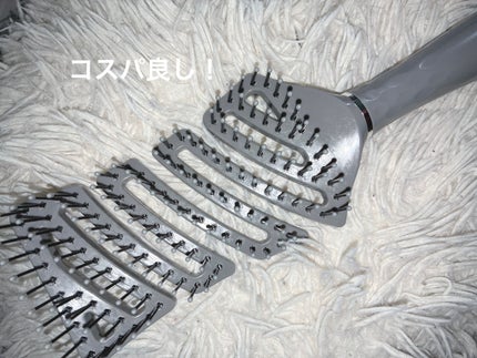 乾きやすいブローブラシ/DAISO/ヘアブラシを使ったクチコミ(1枚目)