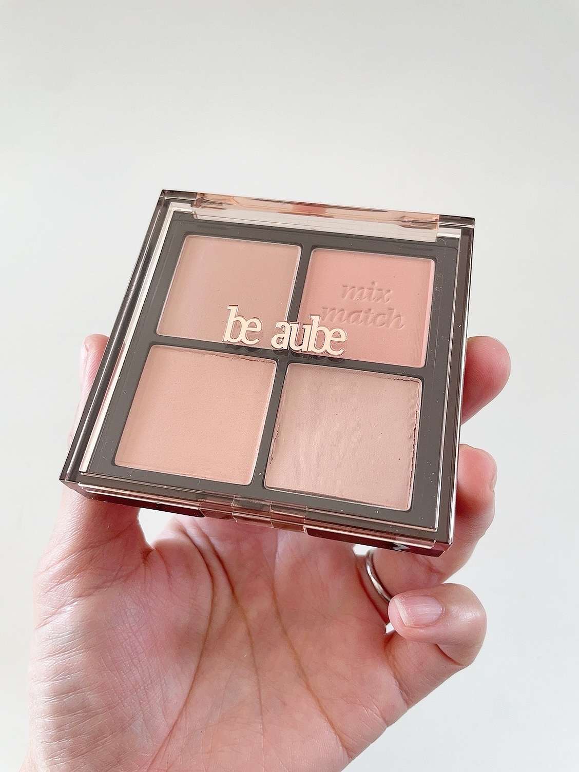 ミックスマッチチークパレット/be aube/パウダーチークを使ったクチコミ（2枚目）