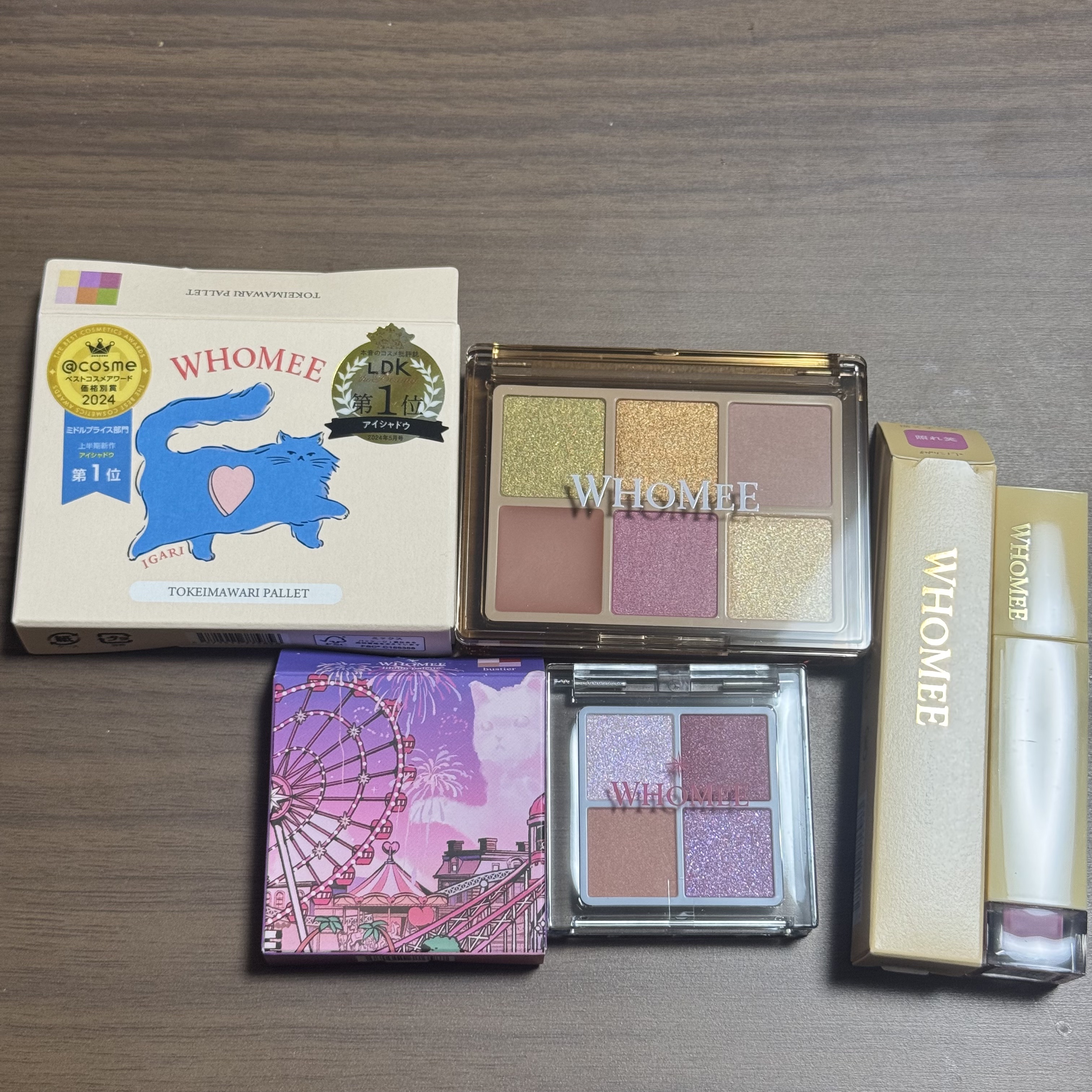 フーミー パウダリームグロウ ロシアンパープル/WHOMEE/クリームハイライトを使ったクチコミ（3枚目）