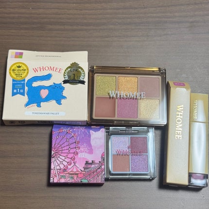 フーミー パウダリームグロウ ロシアンパープル/WHOMEE/クリームハイライトを使ったクチコミ(3枚目)