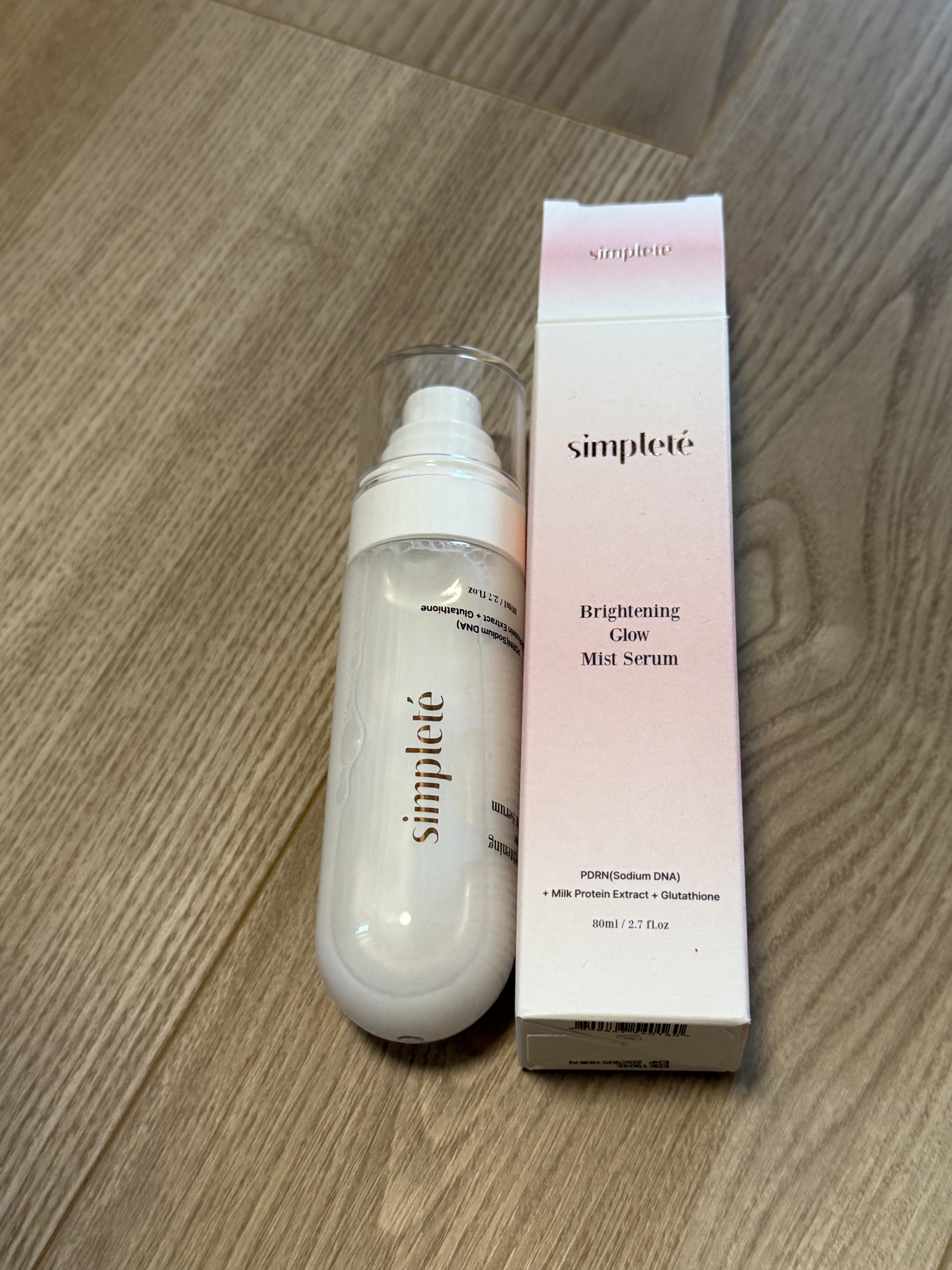 ブライトニング グロウ ミストセラム/Simplete(シンプレ)/その他を使ったクチコミ（1枚目）