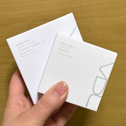 パーフェクティング シルキーフィット カバー クッション ファンデーション/VDL/クッションファンデーションを使ったクチコミ(1枚目)