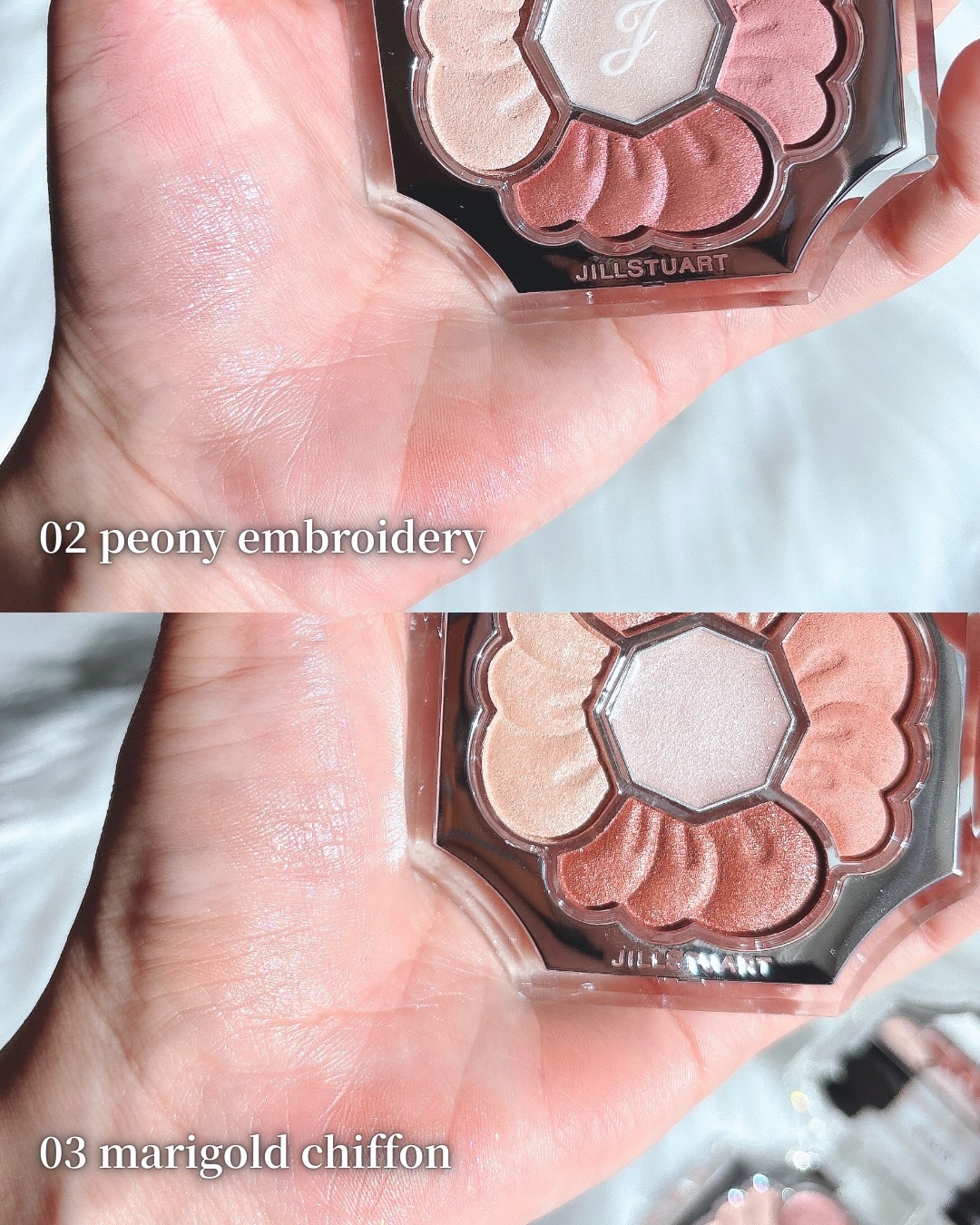 ジルスチュアート　ドレスドブルーム アイズ/JILL STUART/アイシャドウパレットを使ったクチコミ（3枚目）