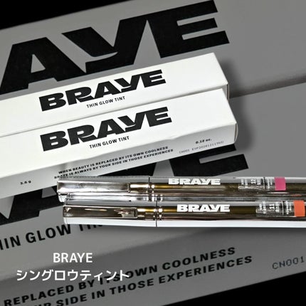 THIN GLOW TINT/BRAYE/口紅を使ったクチコミ(1枚目)