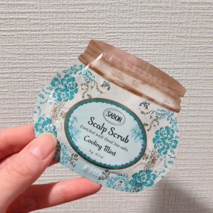 ヘッドスクラブ リフレッシング(ミント)/SABON/ヘッドスクラブを使ったクチコミ(1枚目)