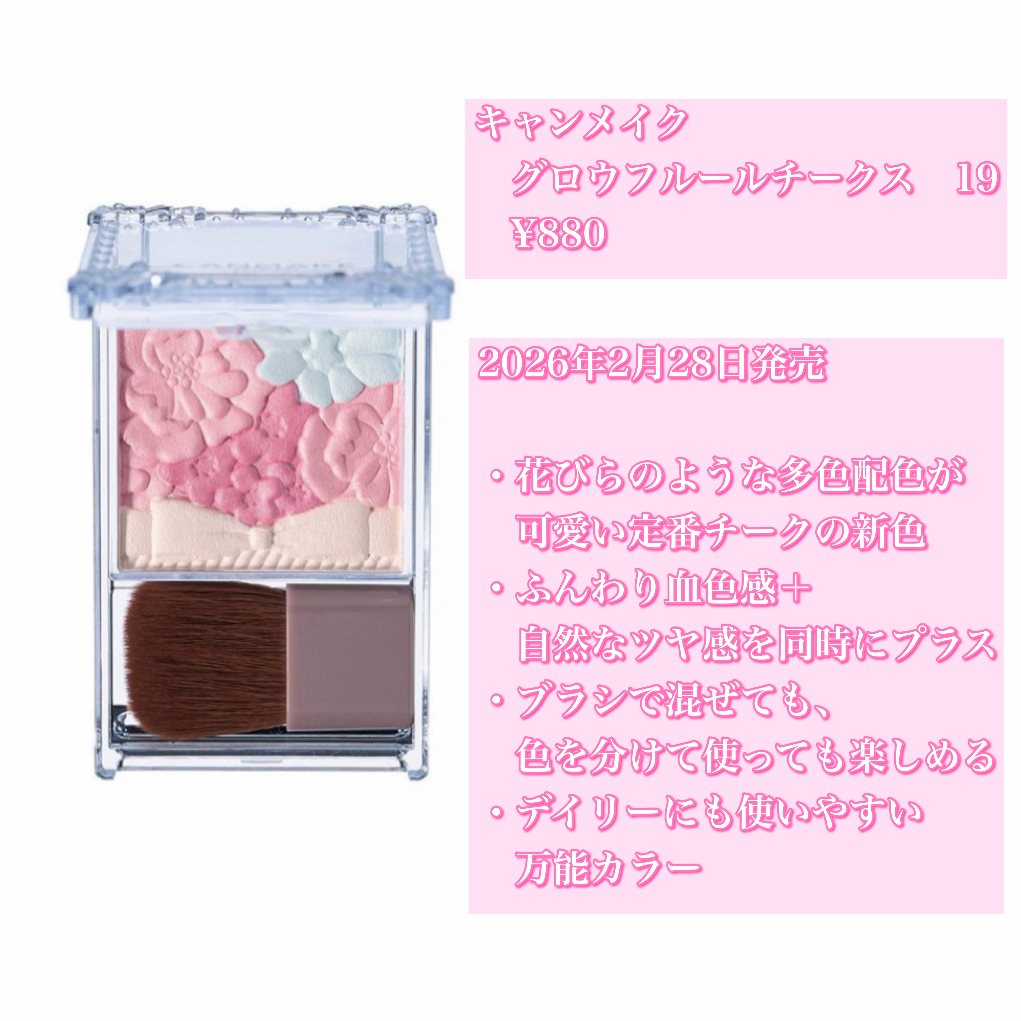 バウンシーチークシャドウ/KATE/マルチパレットを使ったクチコミ（3枚目）