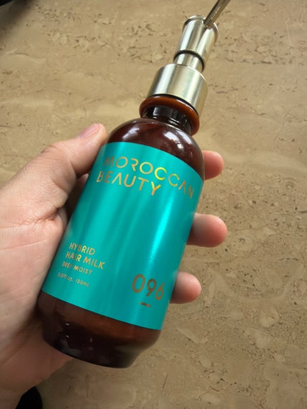 モロッカンビューティ ディープモイスト ハイブリッド ヘアミルク/モロッカンビューティ/ヘアミルクを使ったクチコミ(1枚目)