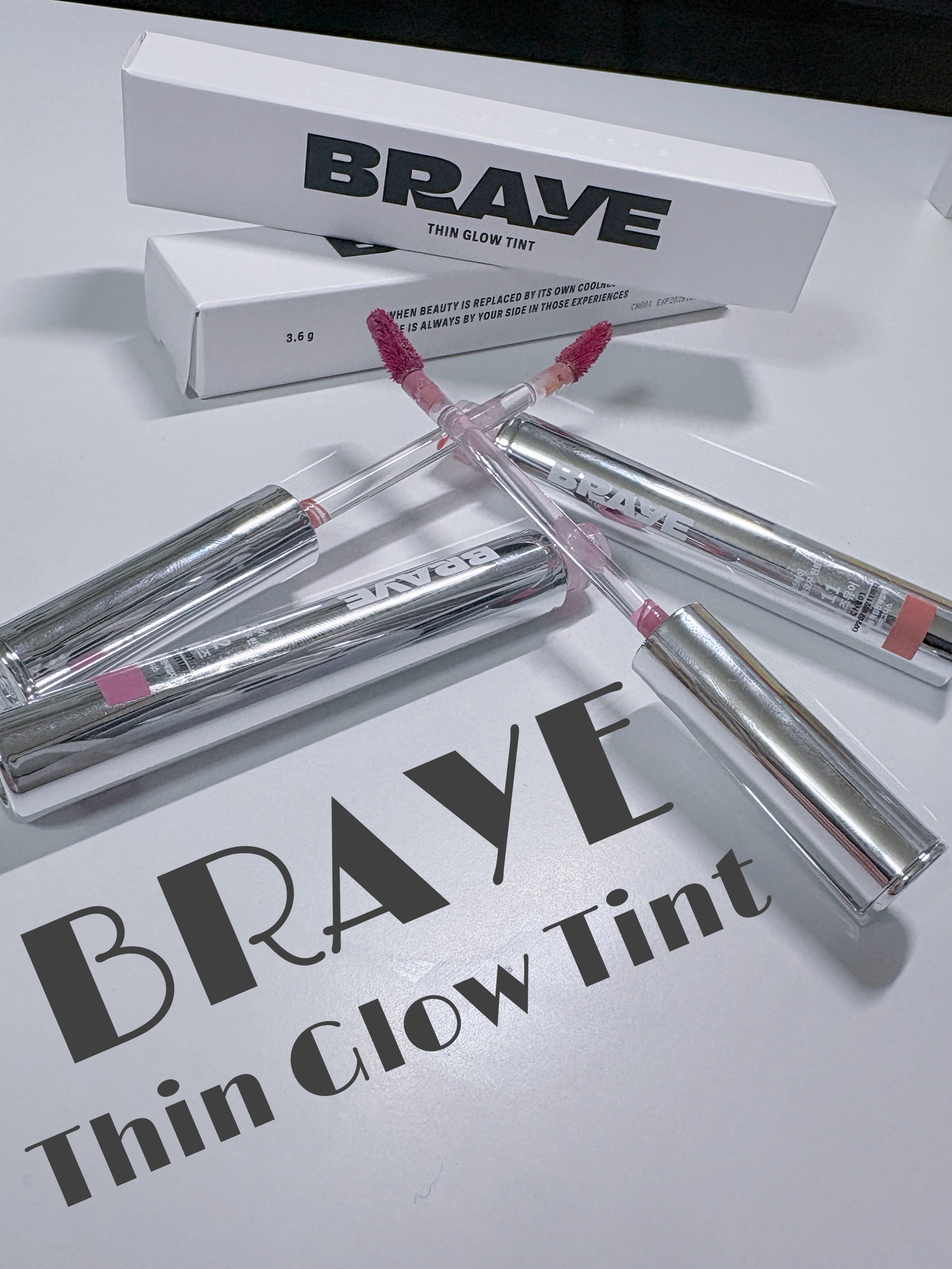 THIN GLOW TINT/BRAYE/口紅を使ったクチコミ（1枚目）