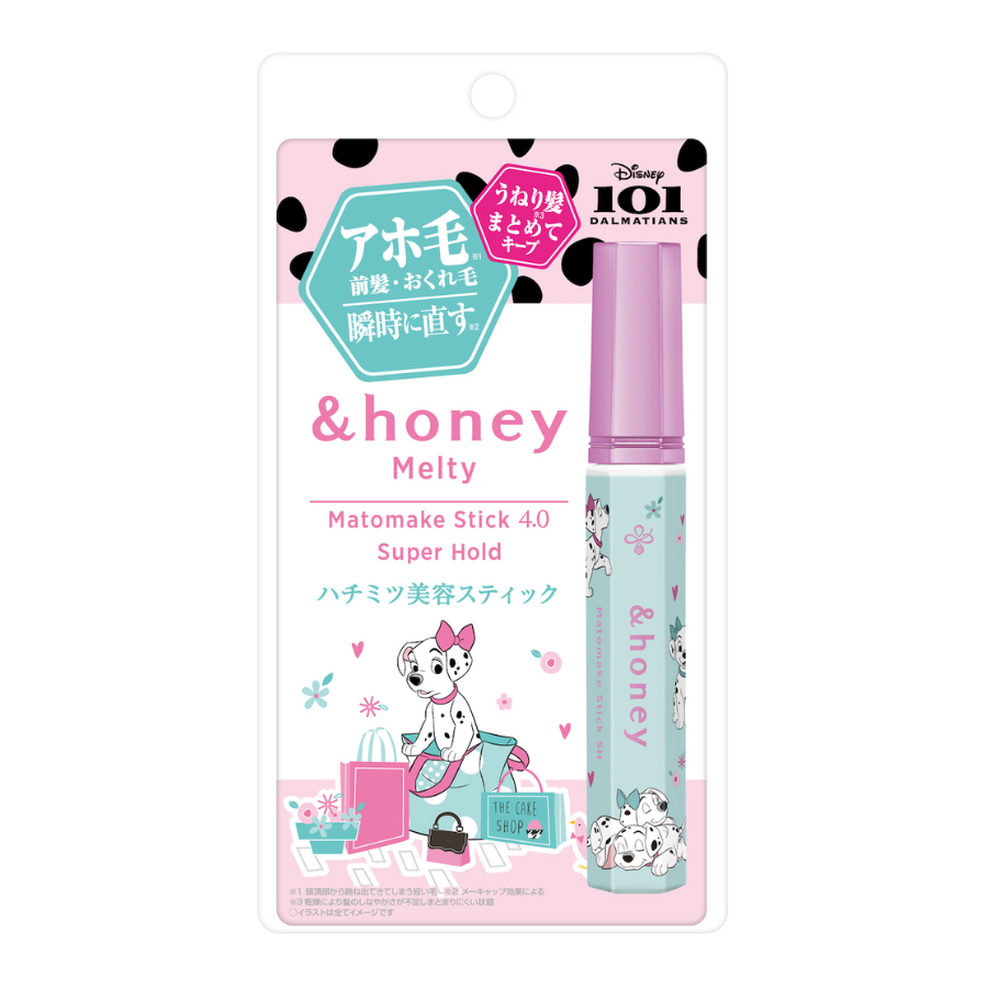 ＆honeyの「マトメイクスティック」に『101匹わんちゃん』デザインが登場の画像
