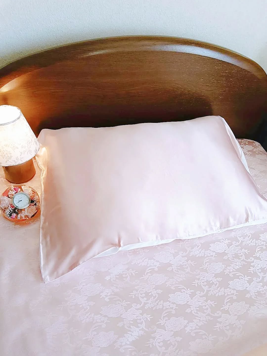 シルク枕カバー/Utukky/ヘアケアグッズを使ったクチコミ（2枚目）