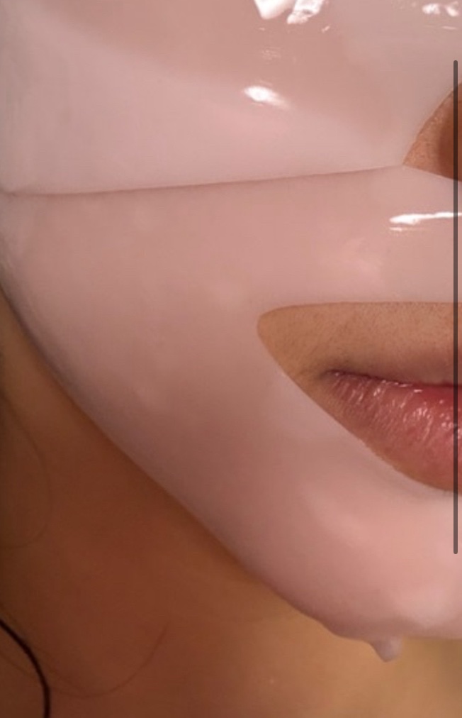 レッドコラーゲンハイドロゲルマスク/avajar/シートマスク・パックを使ったクチコミ（2枚目）