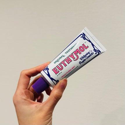 ホワイトパープル歯みがき ピーチフローラルミントの香り/EUTHYMOL/歯磨き粉を使ったクチコミ(1枚目)