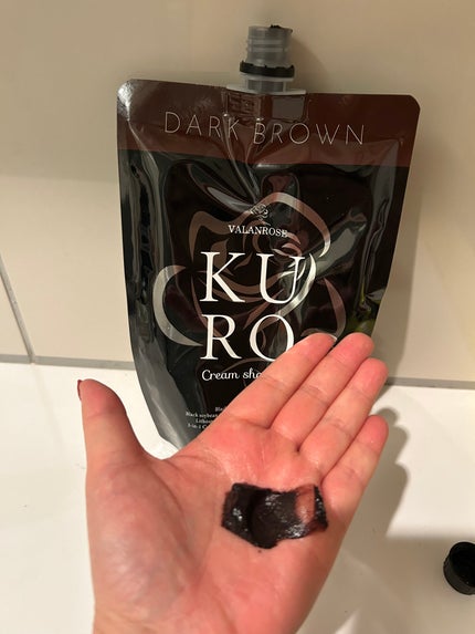KUROクリームシャンプー/VALANROSE/市販シャンプーを使ったクチコミ(3枚目)