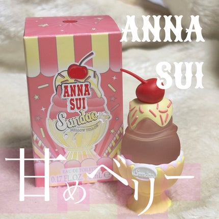 ANNA SUI アナ スイ サンデー メロー イエローオーデトワレのクチコミ「✼••┈┈••✼••┈┈••✼••┈┈••✼••┈┈••✼
#ANNASUI
#アナスイサン.....」(1枚目)