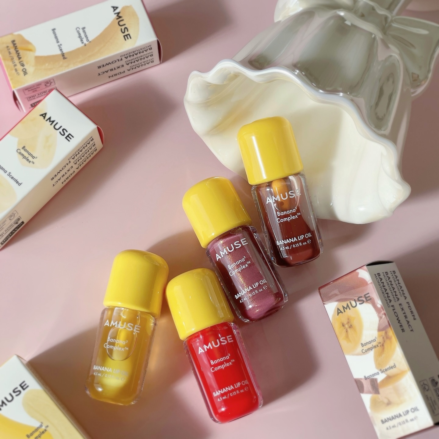 ＼ ゴールデンスーパーフードバナナの栄養と香りをたっぷり詰め込んだリップオイル ⋆˙⟡ ／
　　
　　
𝐀𝐌𝐔𝐒𝐄 𝐁𝐚𝐧𝐚𝐧𝐚 𝐋𝐢𝐩 𝐎𝐢𝐥 𓂃✿‧₊˚
　　
1月12日より𝑄𝑜𝑜10にて先行発