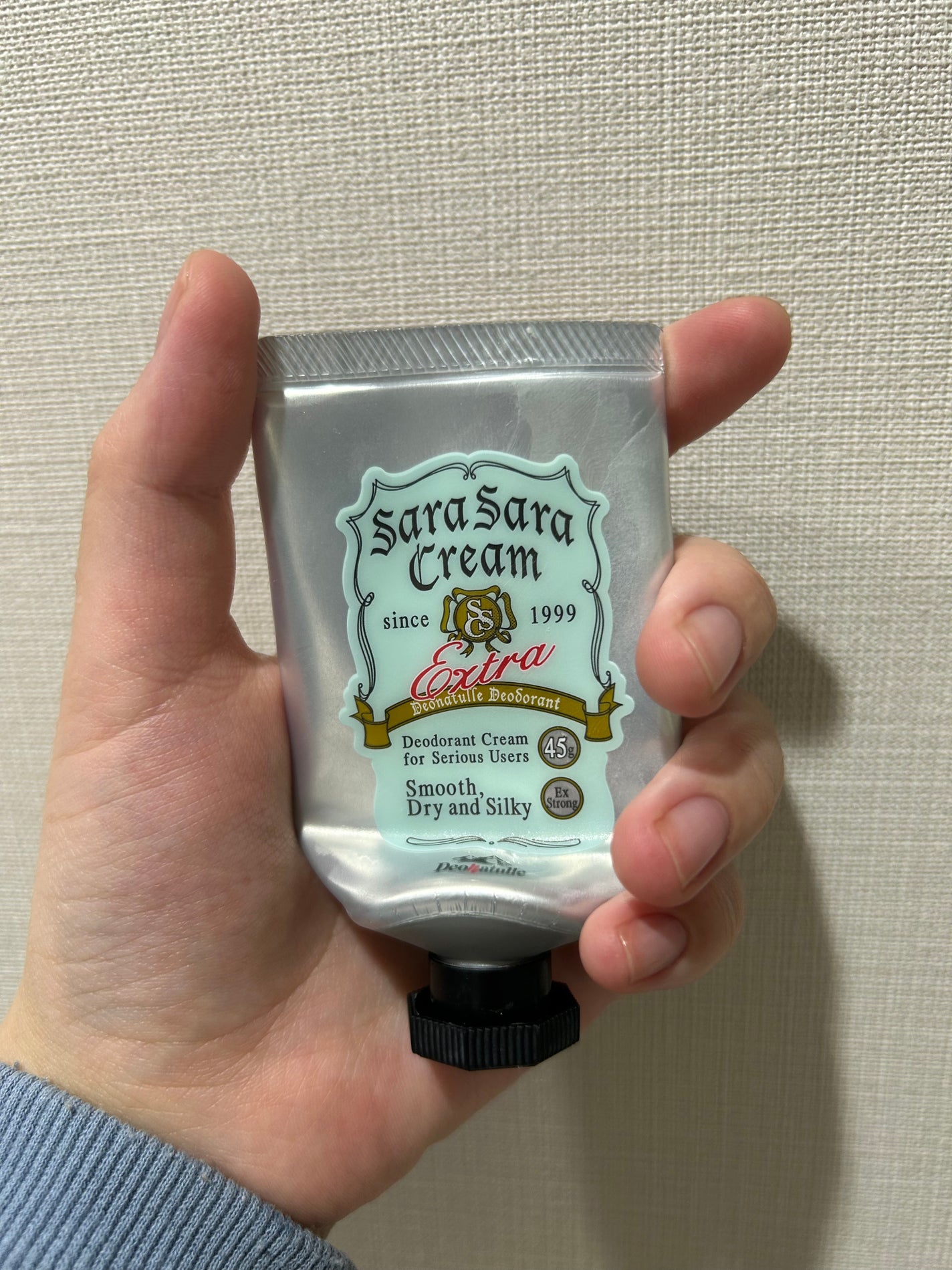 薬用さらさらクリーム/デオナチュレ/デオドラント・制汗剤を使ったクチコミ(1枚目)