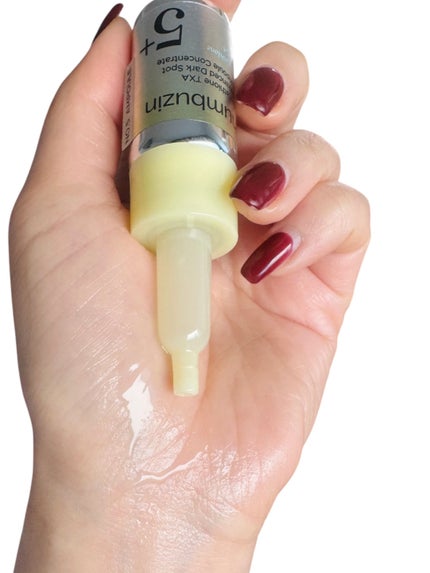 5番 白玉グルタチオンCトーンアップベース SPF50+ PA++++/numbuzin/化粧下地を使ったクチコミ(2枚目)